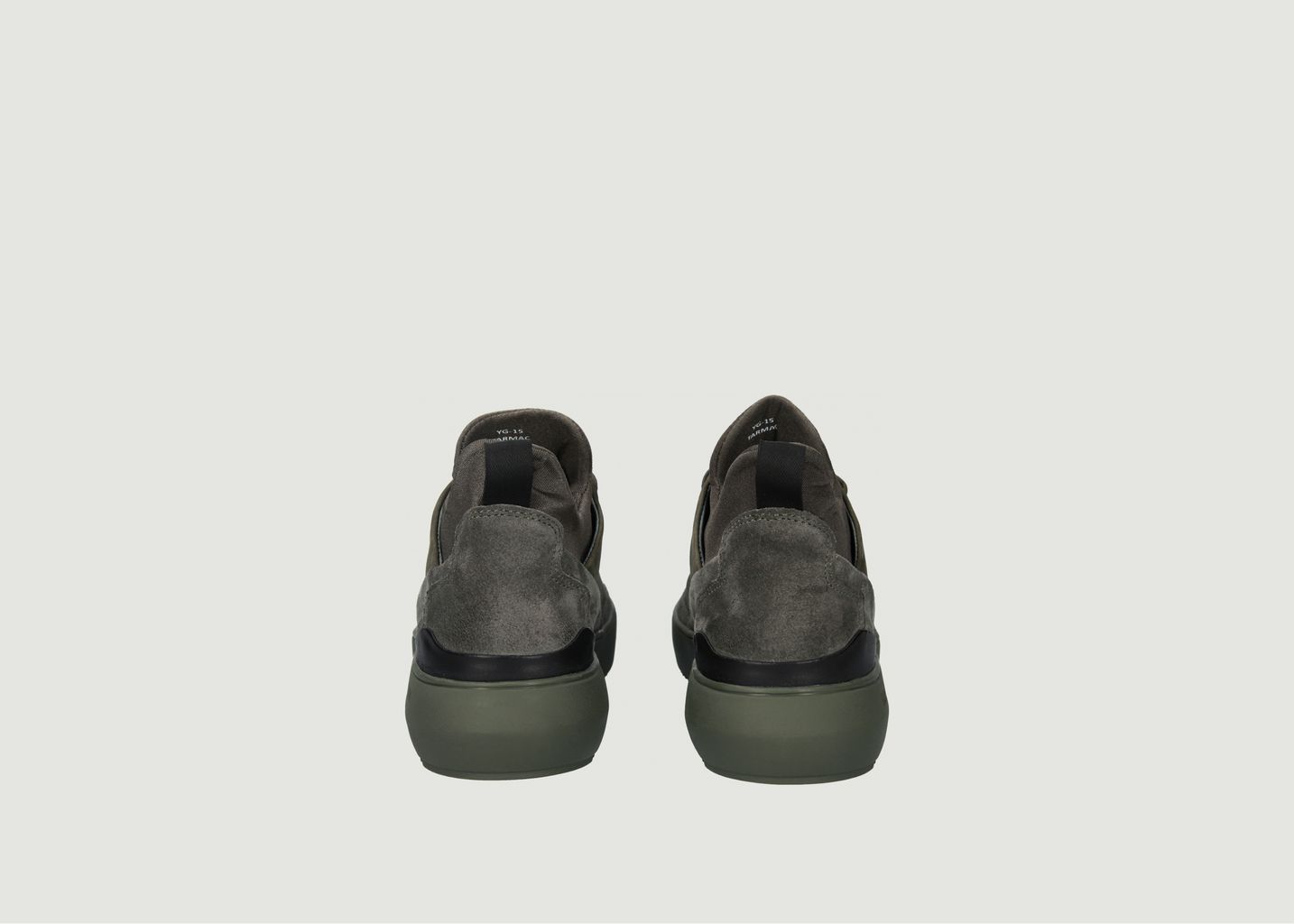 Jason YG15 low top nubuck sneakers - Blackstone