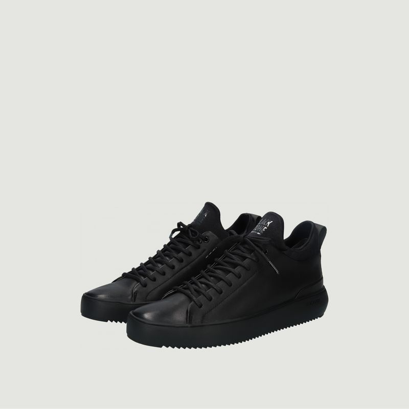 Ethan Leather Low Sneakers YG17 - Blackstone