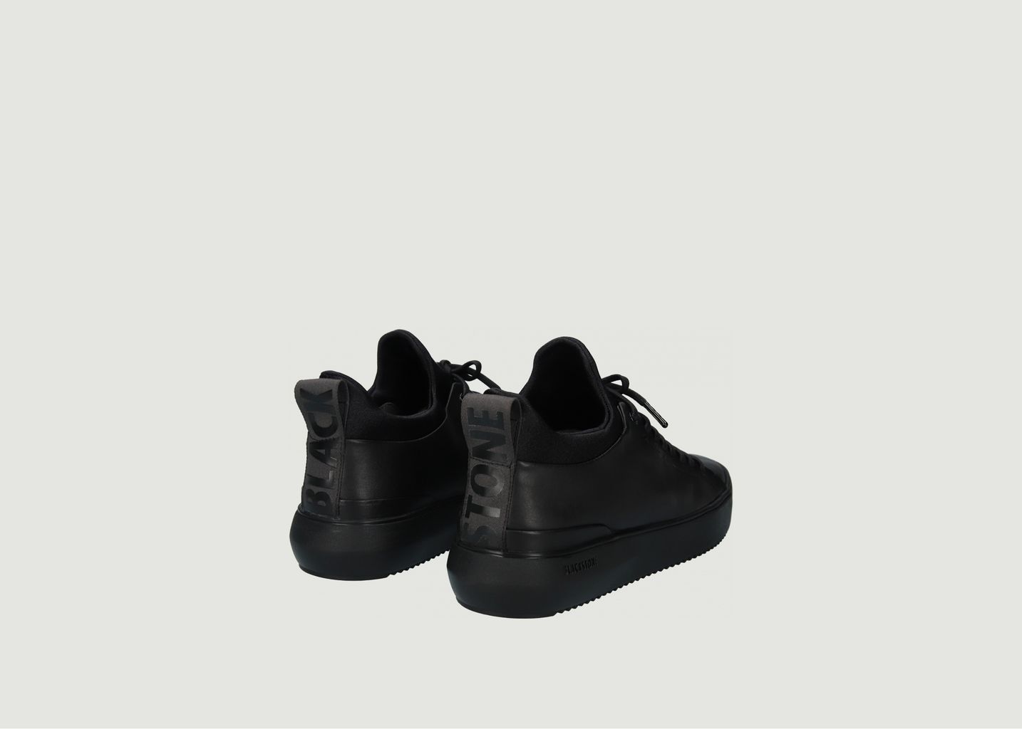 Ethan Leather Low Sneakers YG17 - Blackstone