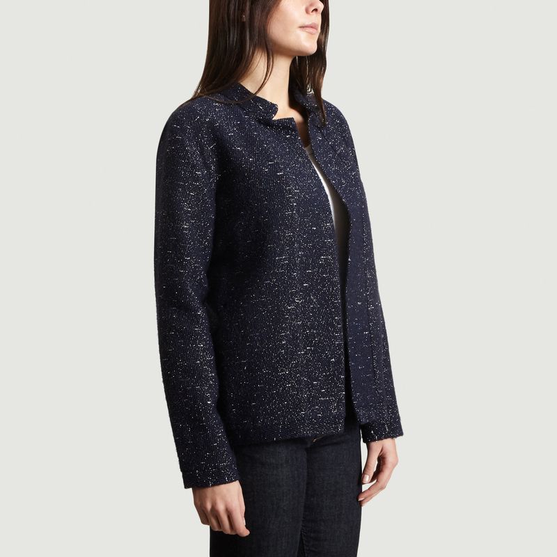 Veste Réversible Black Garden - Bleu Tango