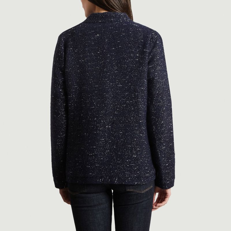 Veste Réversible Black Garden - Bleu Tango