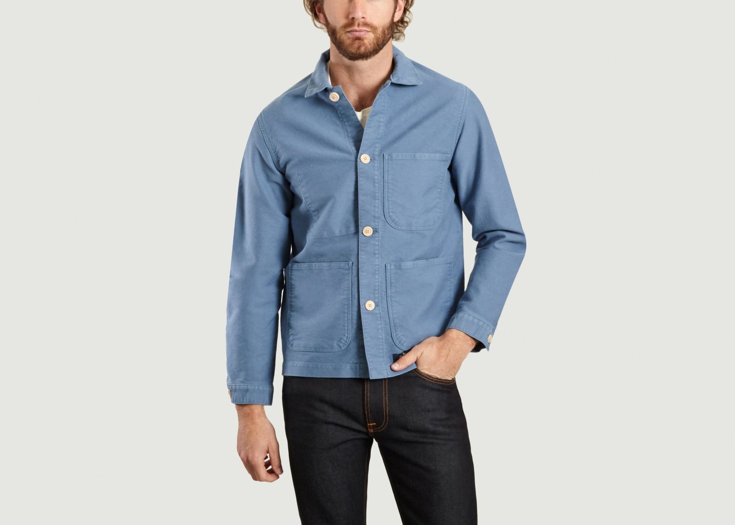 Bleu de paname veste de kung fu Bleu de paname veste de kung fu