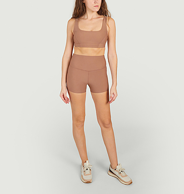 Square neck bra Sateen