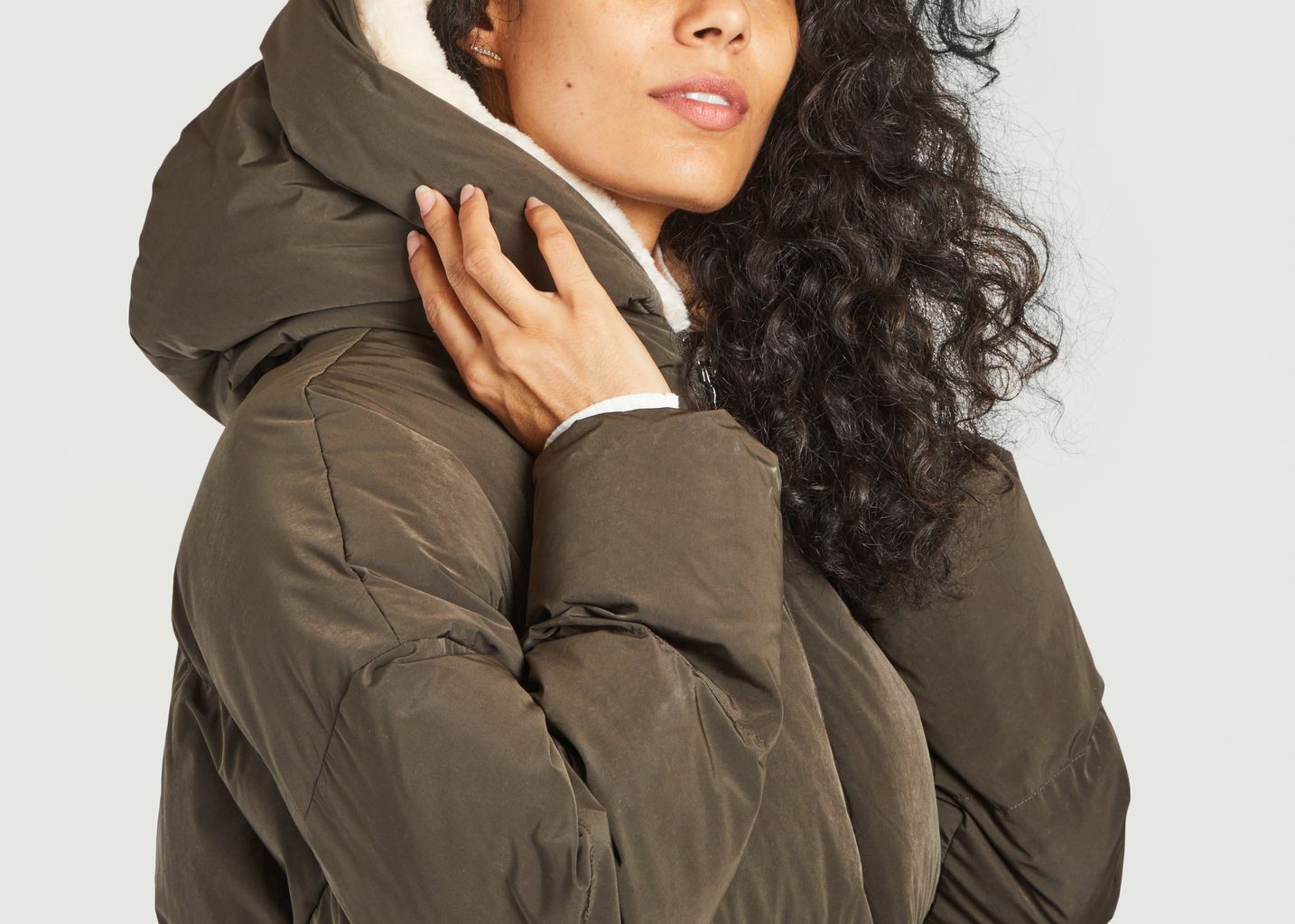 ICE Long Down Jacket - Blonde No.8