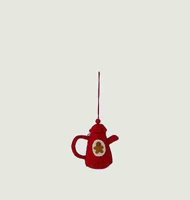 Ornament Kaffeekanne Schwarze Johannisbeere