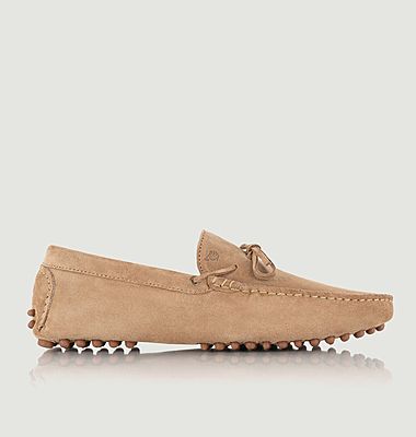 Ayrton suede leather studded loafers
