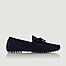 Ayrton suede leather studded loafers - Bobbies Paris