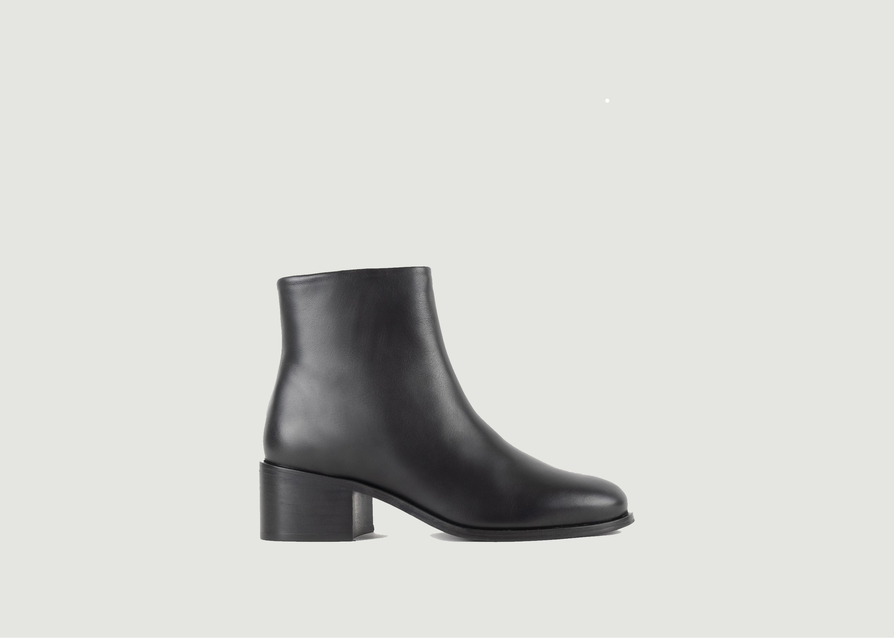 Lea leather boots - Bobbies Paris