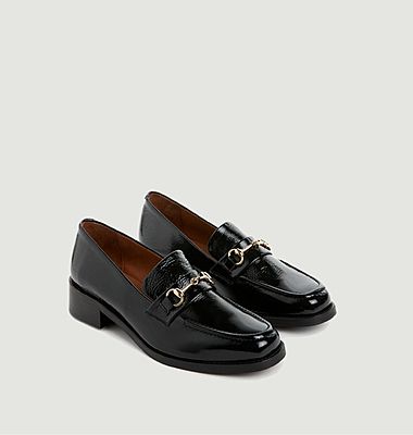 Raphaëlle patent leather loafers