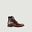 Gilford leather lace-up boots - Bobbies Paris