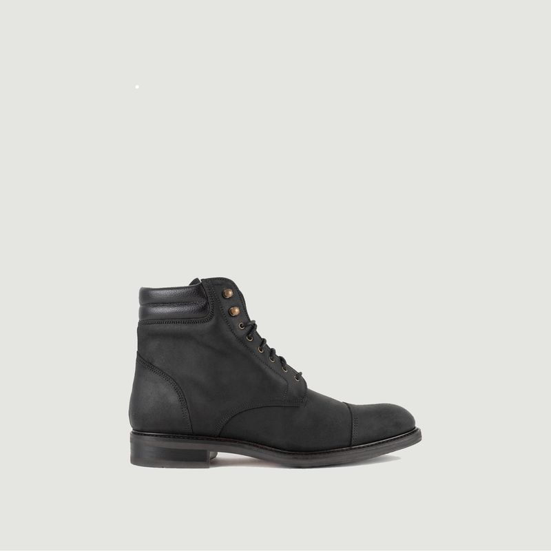 Gilford suede leather boots - Bobbies Paris