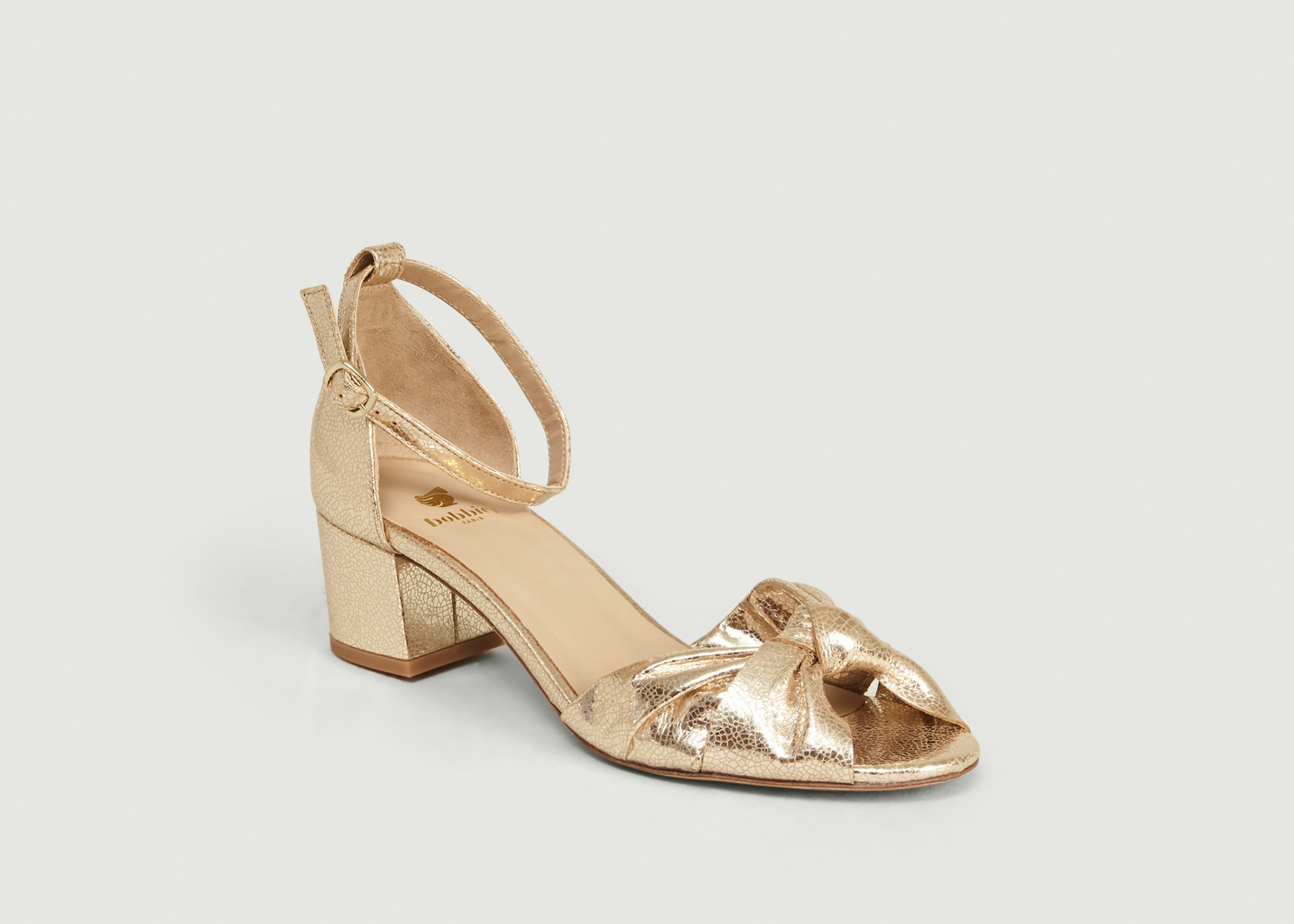 bobbies chaussures dorees