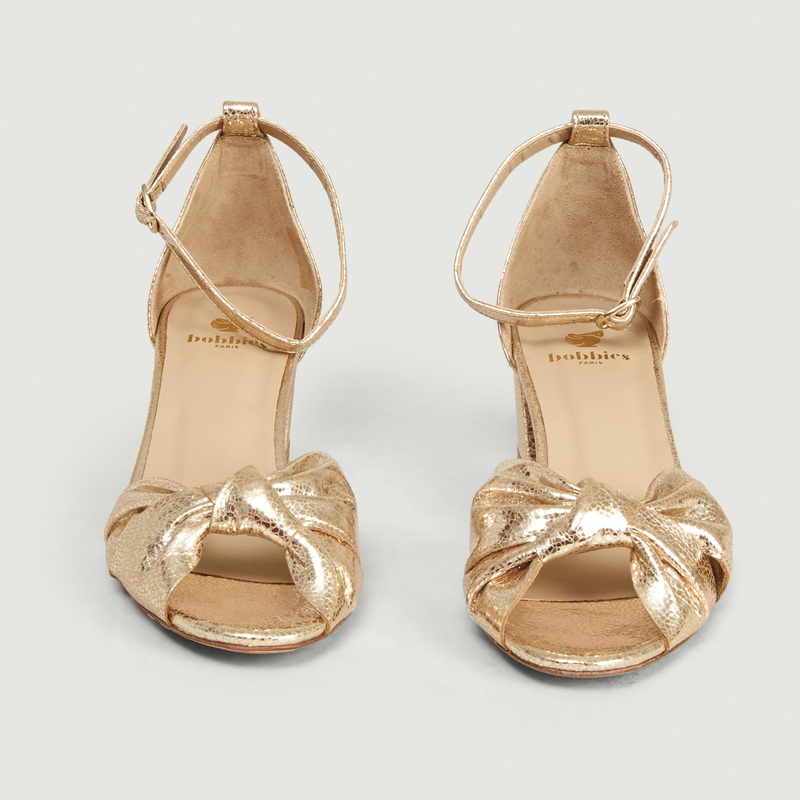 bobbies chaussures dorees