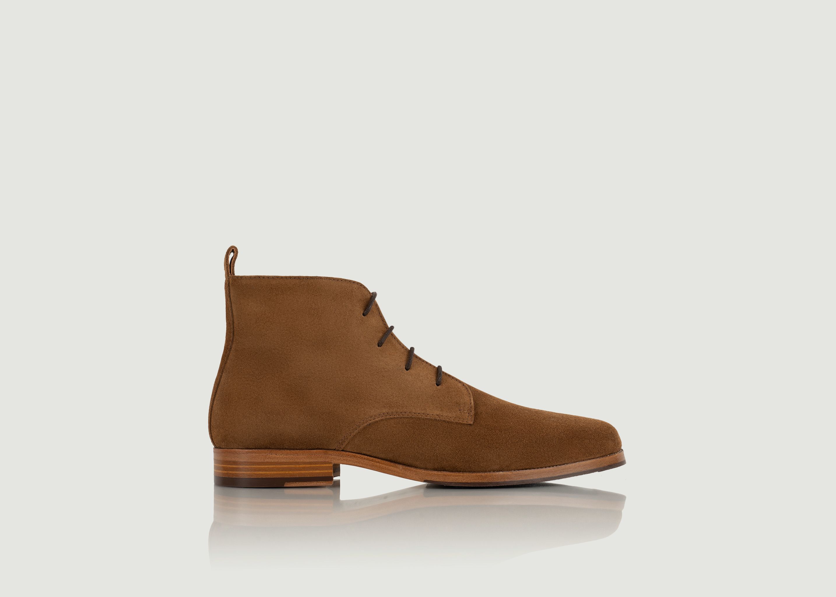 Vasco suede leather ankle boots - Bobbies Paris