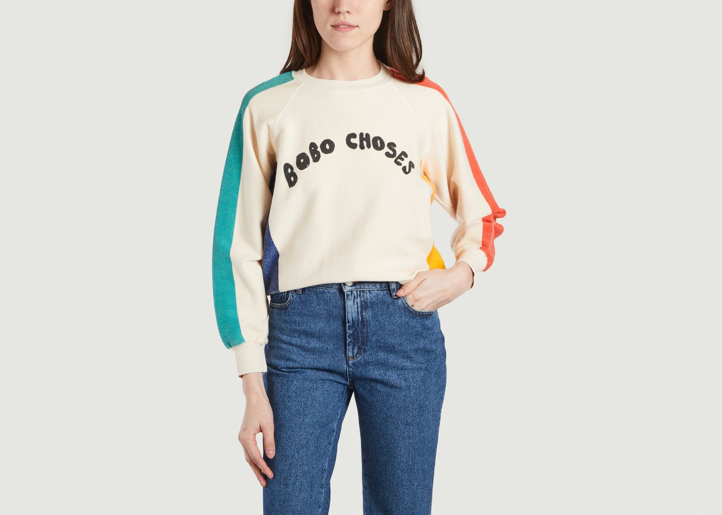 Color block sweatshirt - Bobo Choses