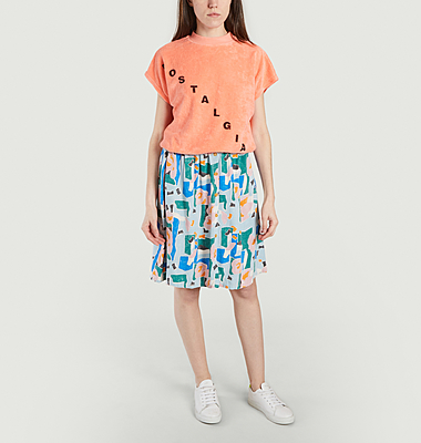 Jupe Midi imprimé floral
