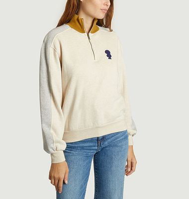 Zip-up sweatshirt 