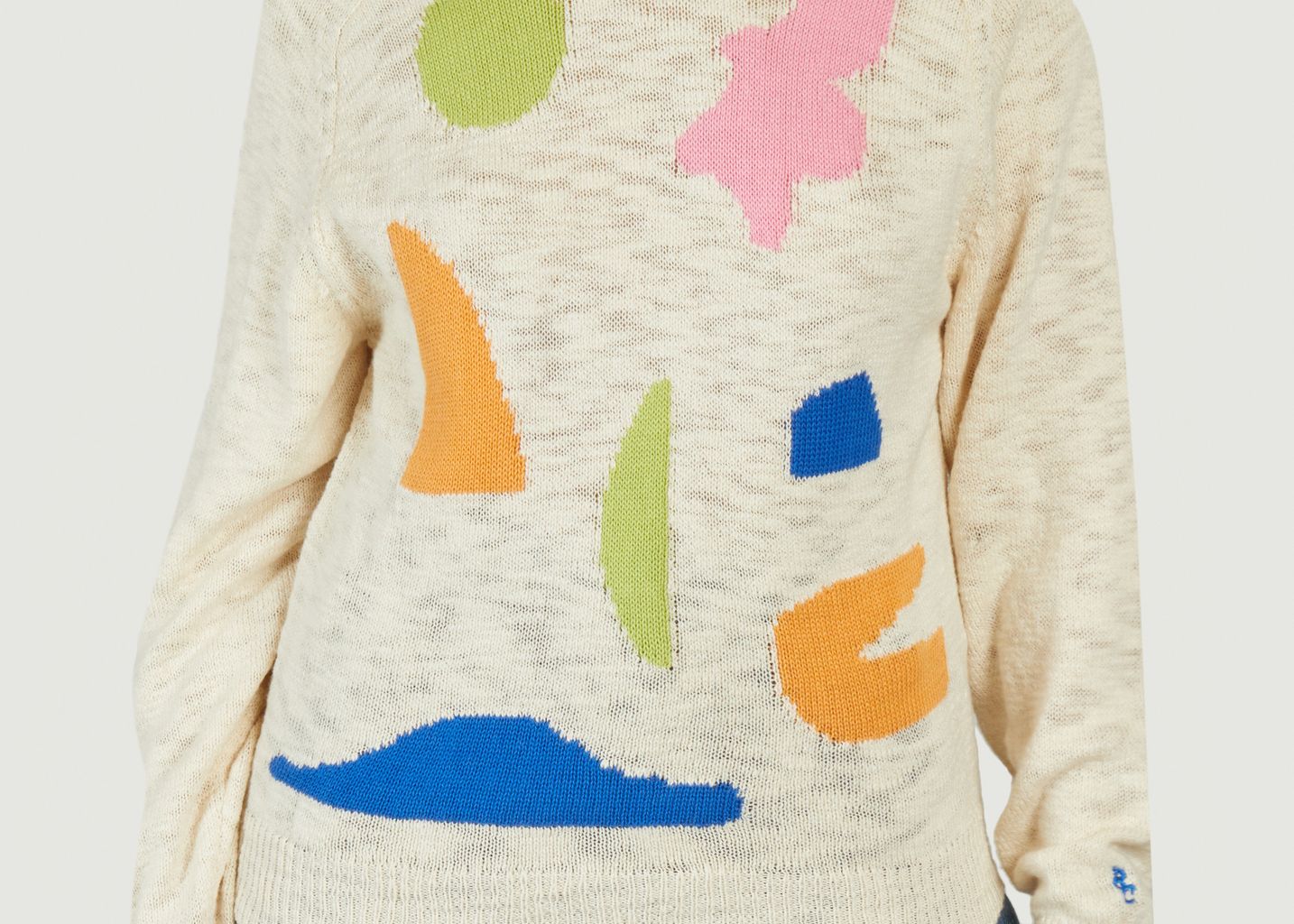 Pull Summer Landscape Intarsia - Bobo Choses