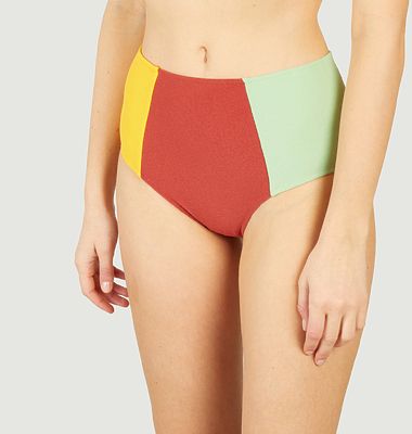 Color Block Terry Bikini Bottom