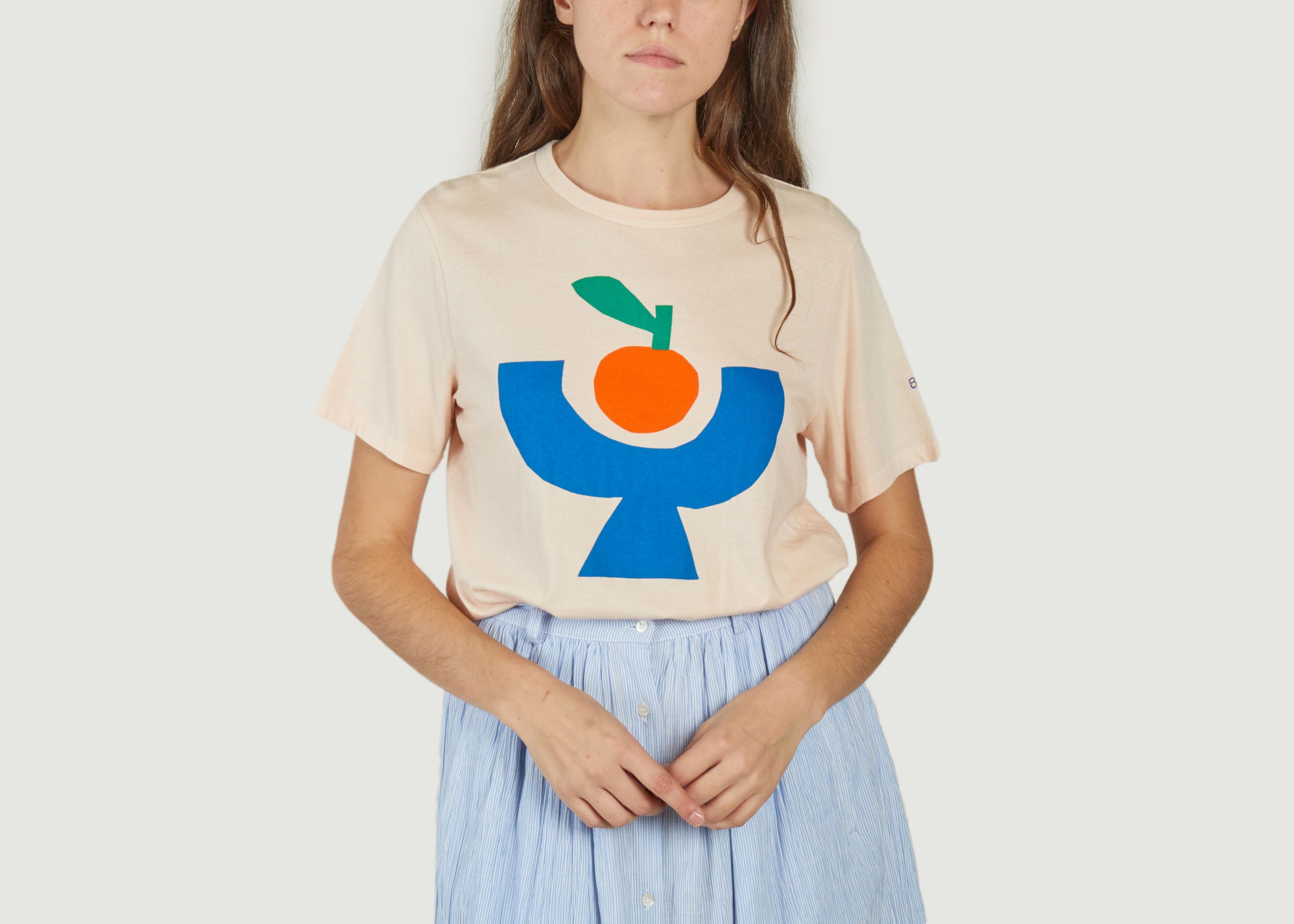 Tomato Plate T-shirt - Bobo Choses