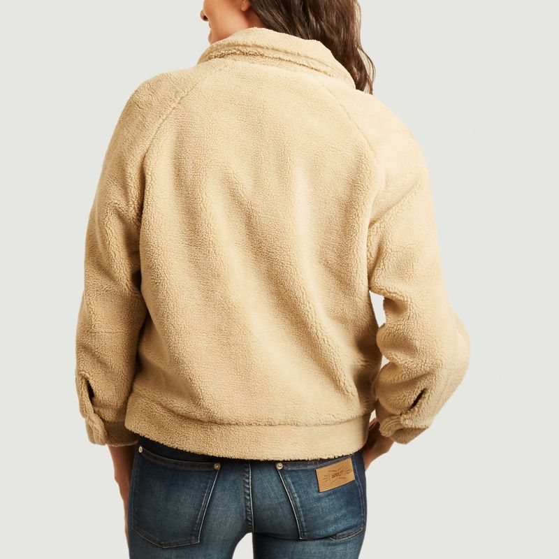 Blouson bomber zippé effet mouton - Bobo Choses