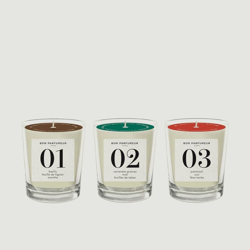 Mini Candles Set - Bon Parfumeur