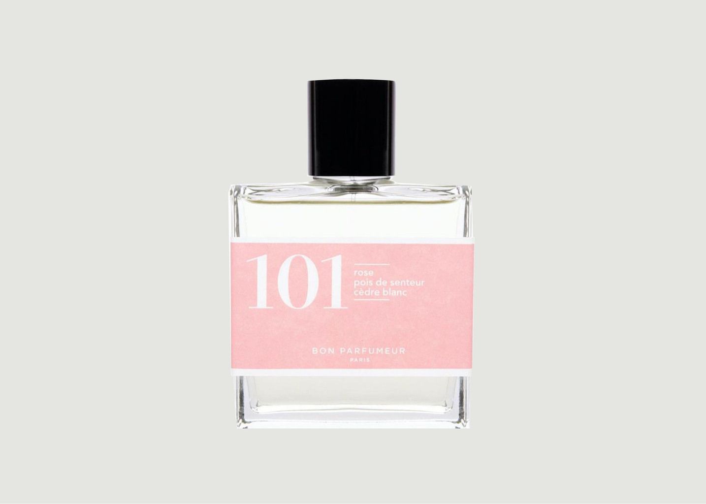Eau de Parfum 101 : Rose, Pois de senteur, Cèdre blanc - Bon Parfumeur