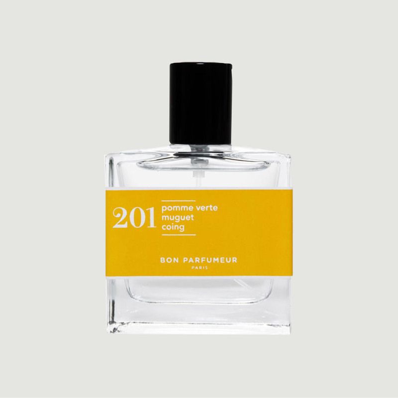 Eau de Parfum 201: Groene appel, Lelietje-van-dalen, Kweepeer - Bon Parfumeur