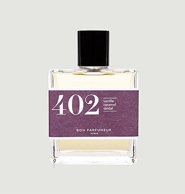 Eau de Parfum 402 : Vanille, Caramel, Bois de Santal