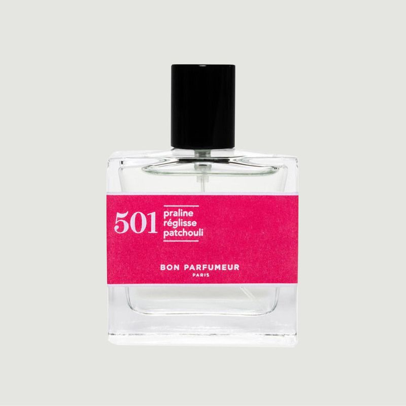 Eau de Parfum 501 : Praline, Réglisse, Patchouli - Bon Parfumeur