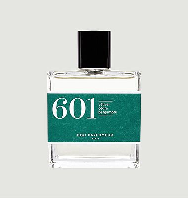 Eau de Parfum 601 : Vetiver, Cedar, Bergamot