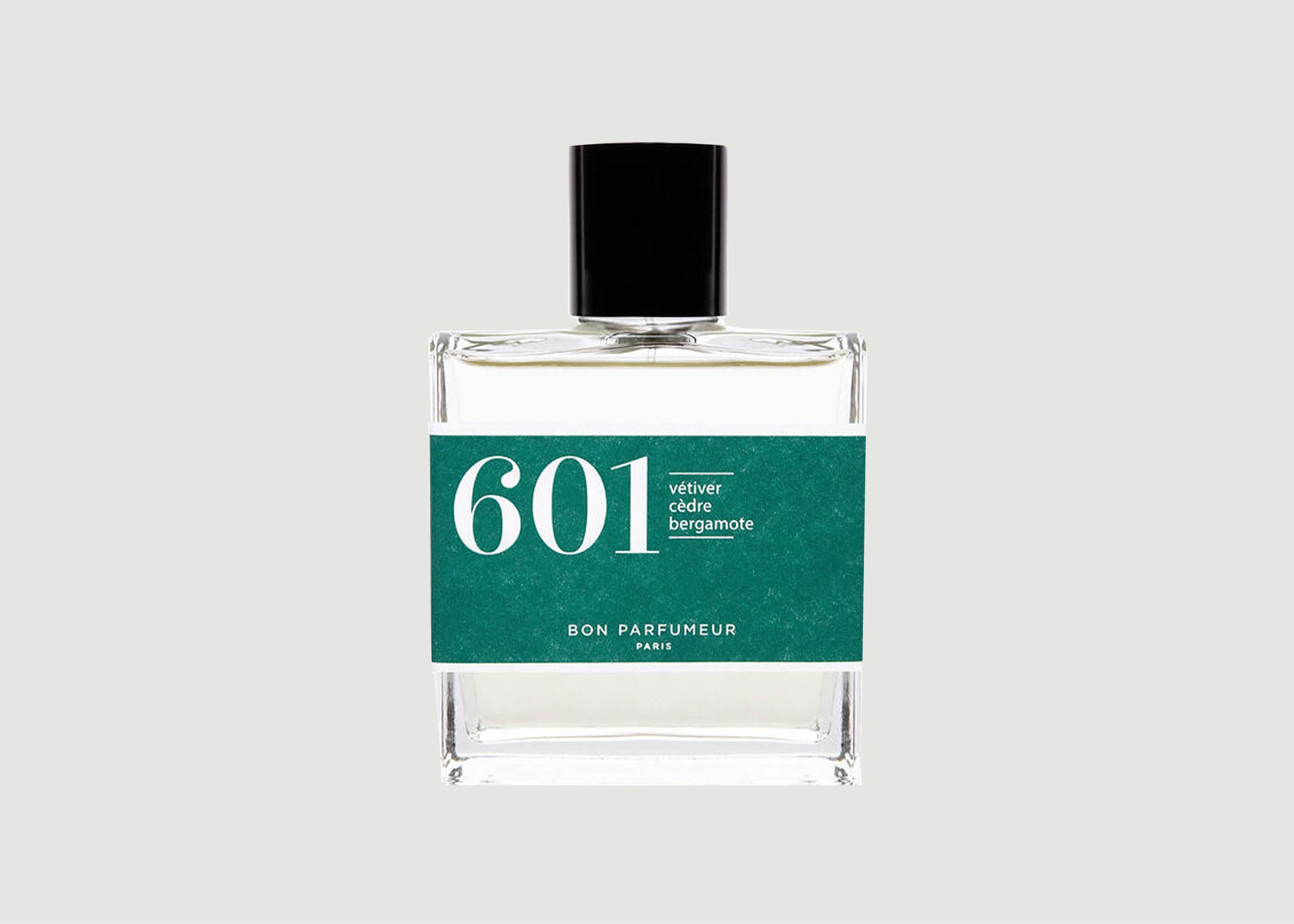 Eau de Parfum 601 : Vetiver, Cedar, Bergamot - Bon Parfumeur