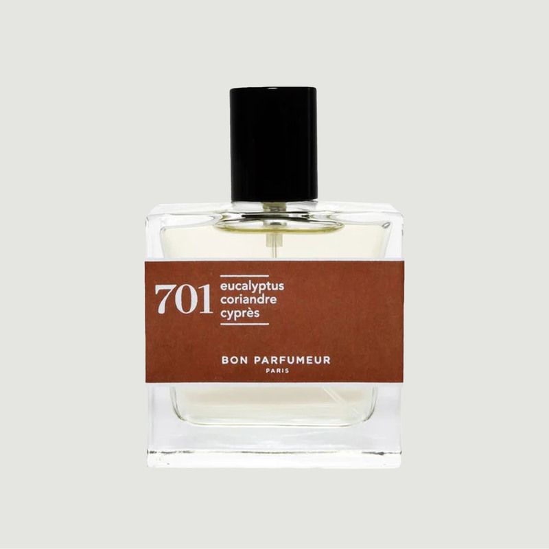 Eau de Parfum 701 : Eucalyptus, Coriandre, Cyprès - Bon Parfumeur