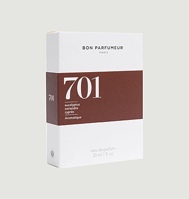 Eau de Parfum 701: Eukalyptus, Koriander, Zypresse