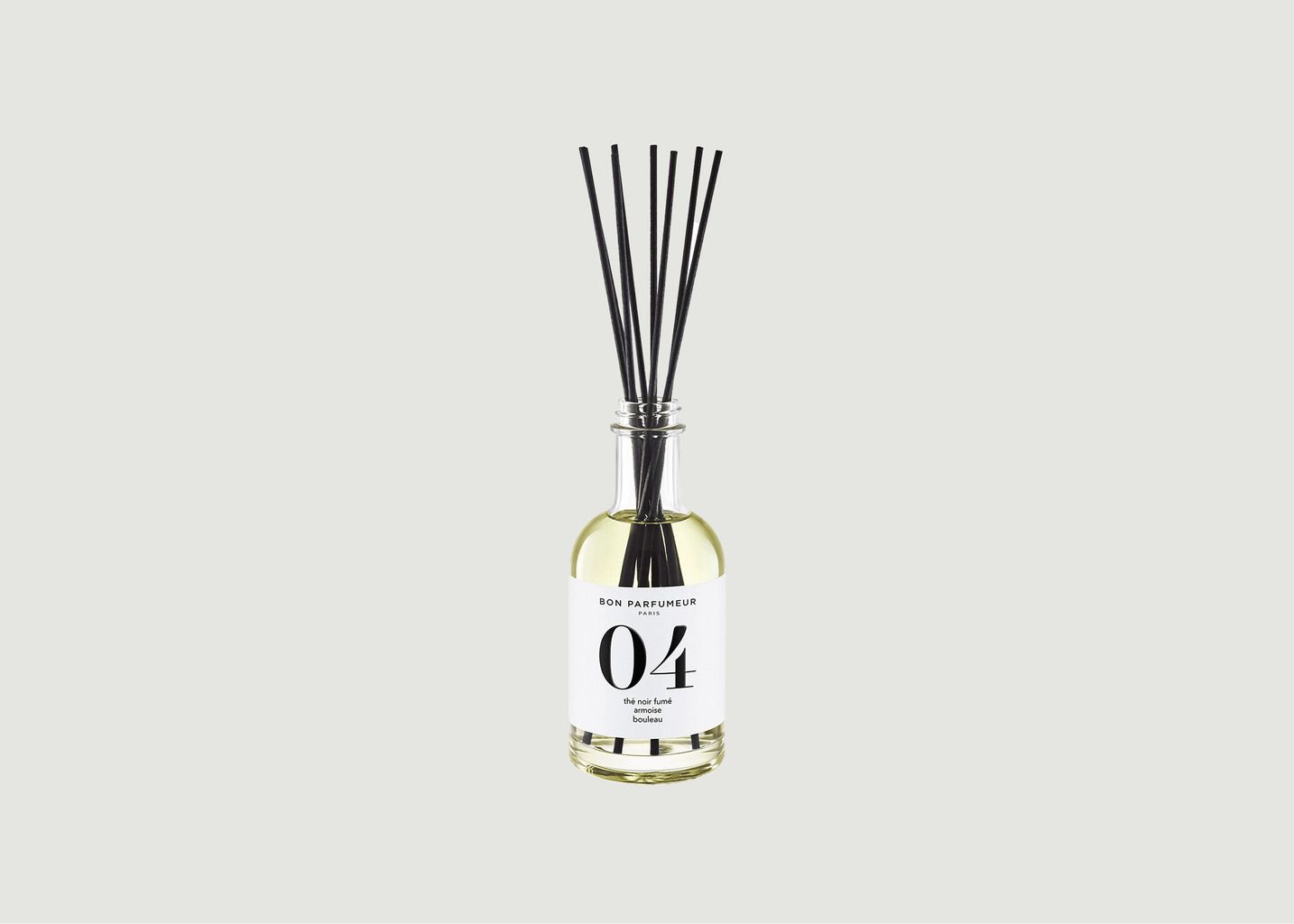 Home Fragrance Diffuser 04 : Smoked Black Tea, Mugwort, Birch - Bon Parfumeur