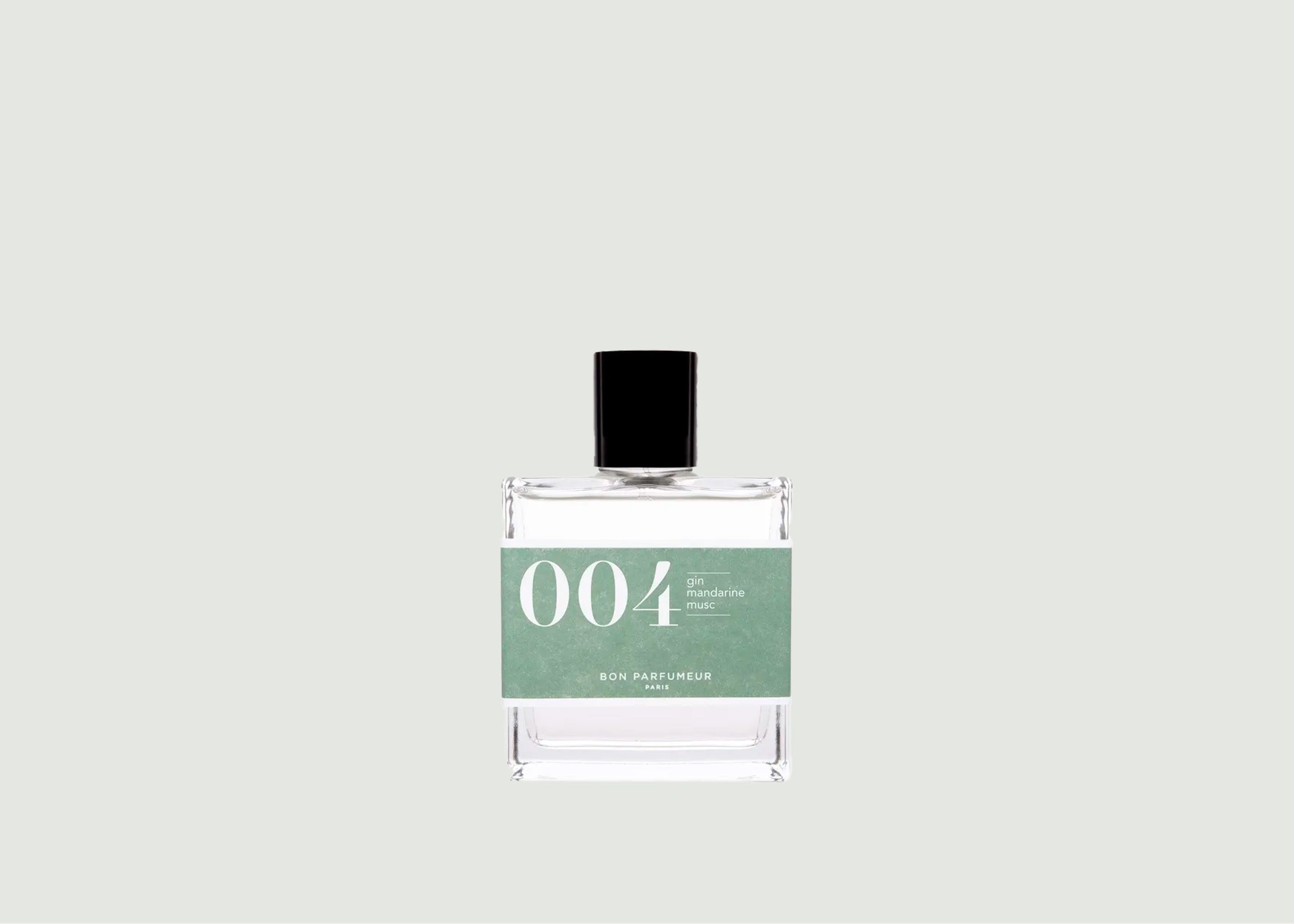 Eau de parfum 004 : Gin, mandarine, musc - Bon Parfumeur