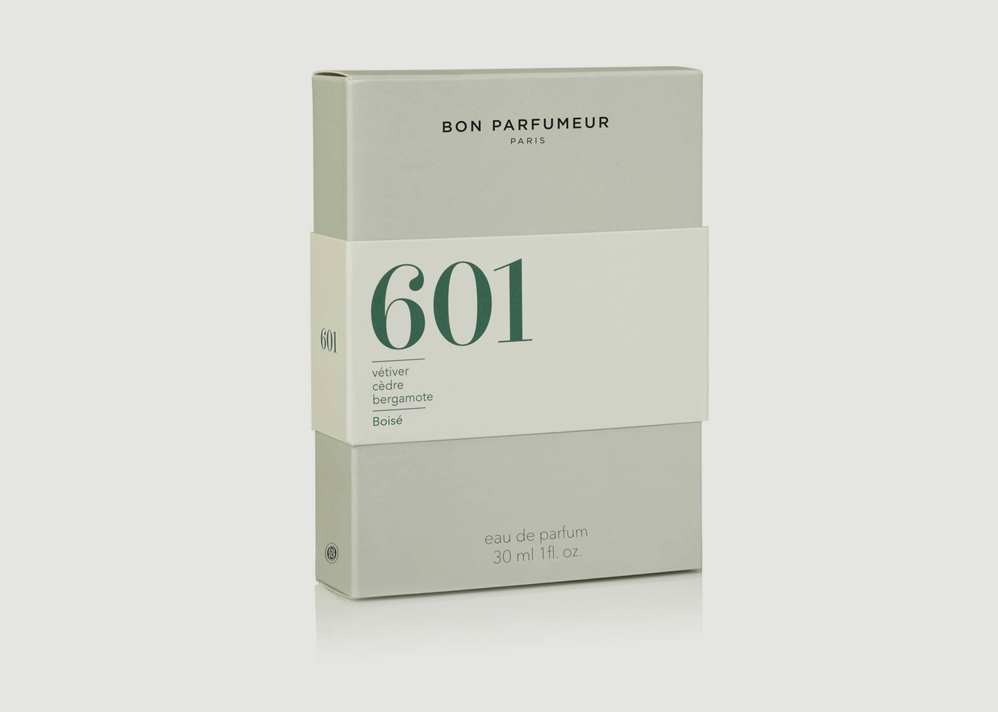 601 Vetiver, Cedar, Bergamot & Wood Eau de Parfum - Bon Parfumeur