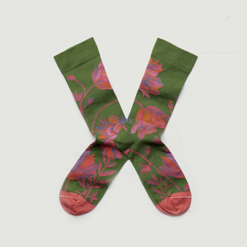 Isphan Floral Socks - Bonne Maison