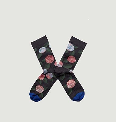 Hydrangea Night Socks