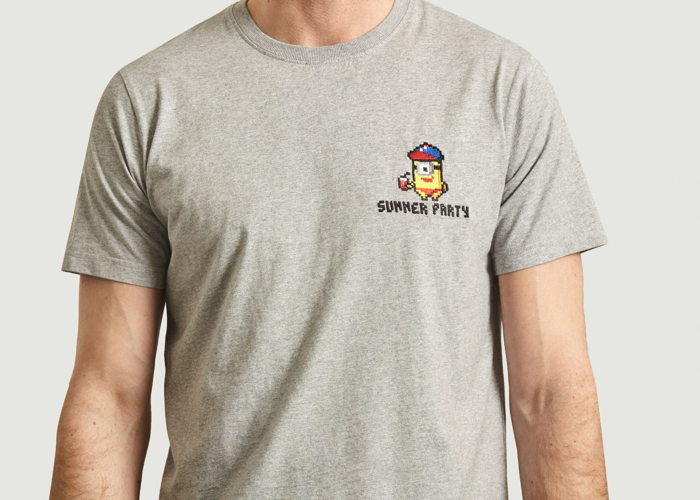 T-shirt Summer Party Minion - Bricktown World
