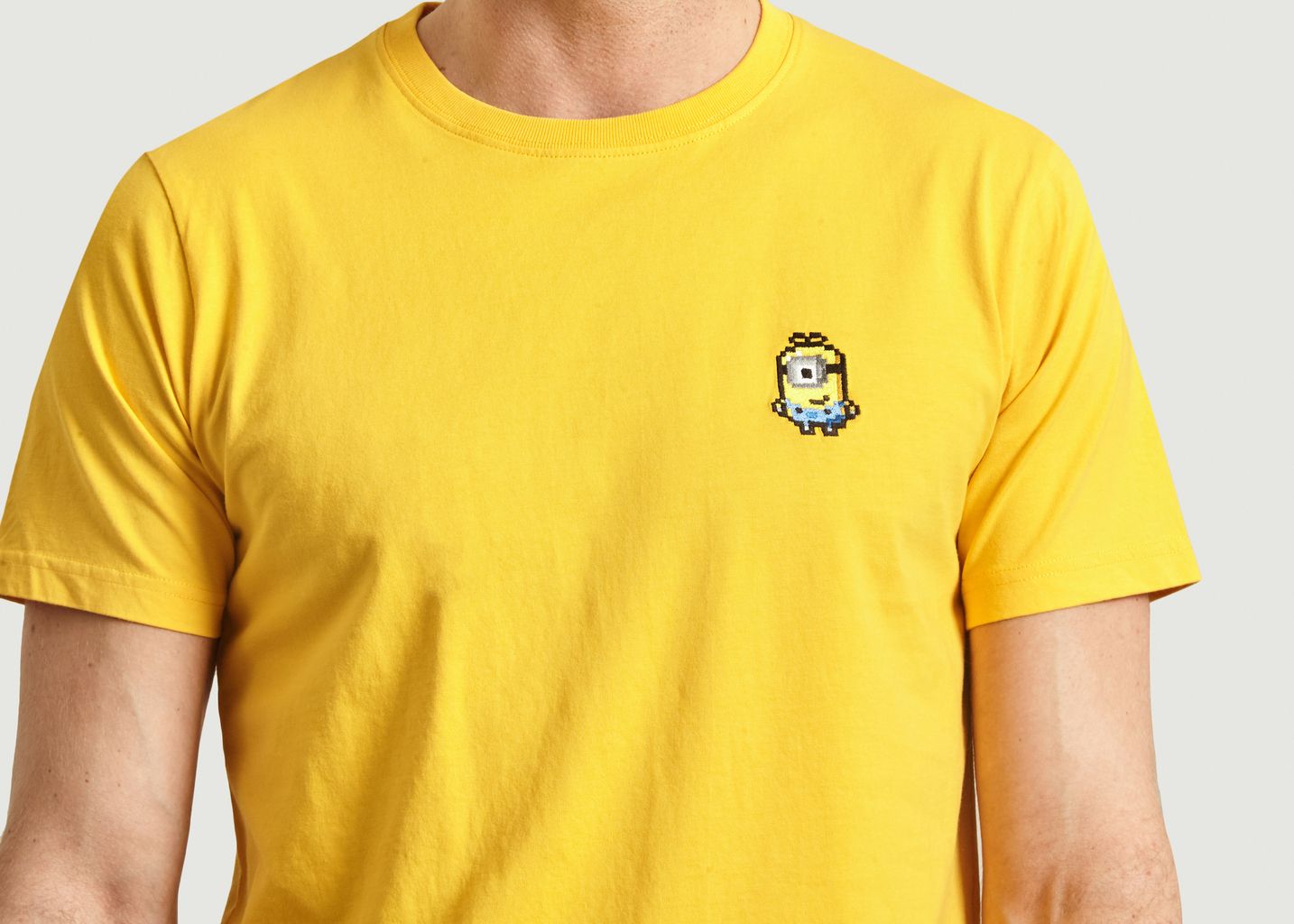 T-shirt Smiling Minion en coton biologique - Bricktown World