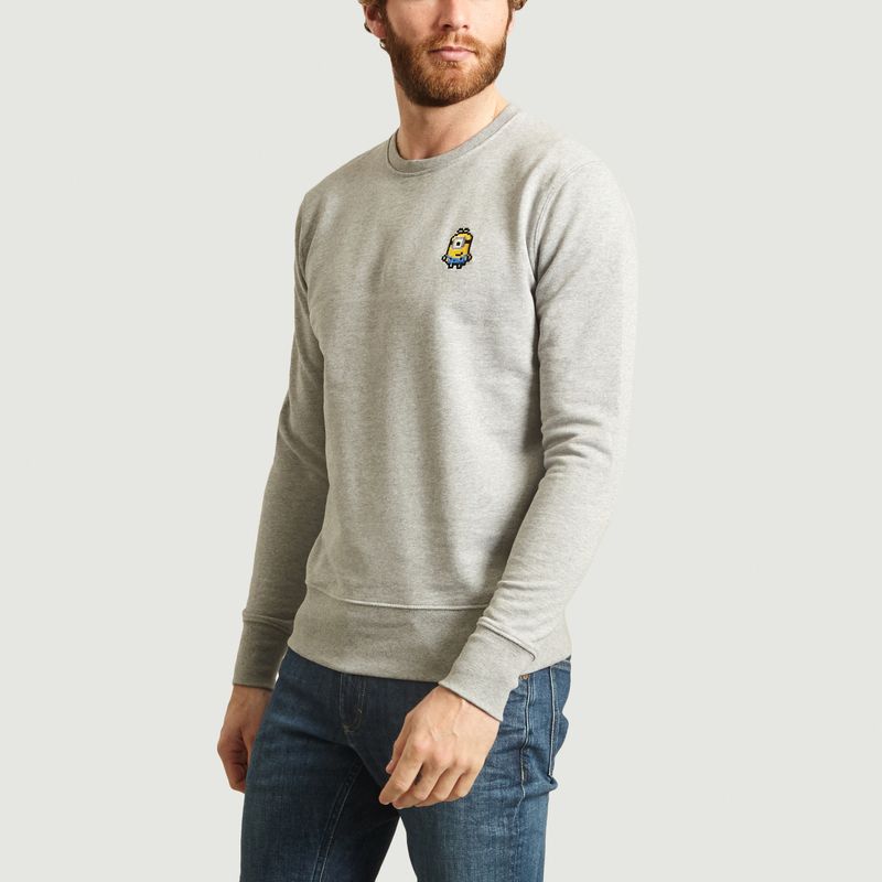 Organic cotton Smiling Minion sweater - Bricktown World