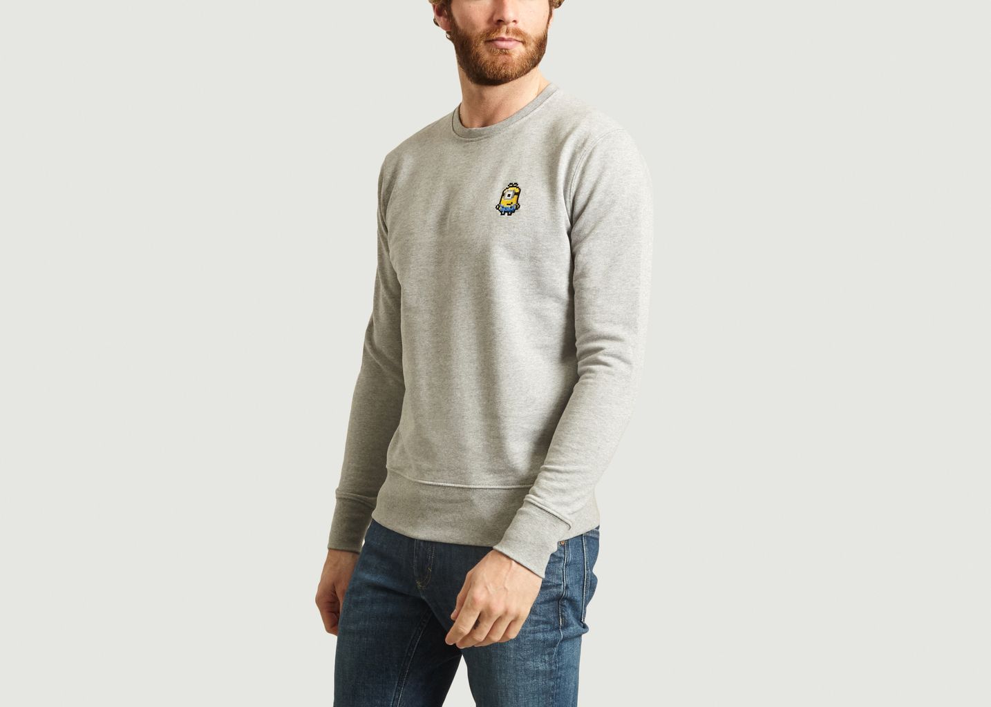 Organic cotton Smiling Minion sweater - Bricktown World