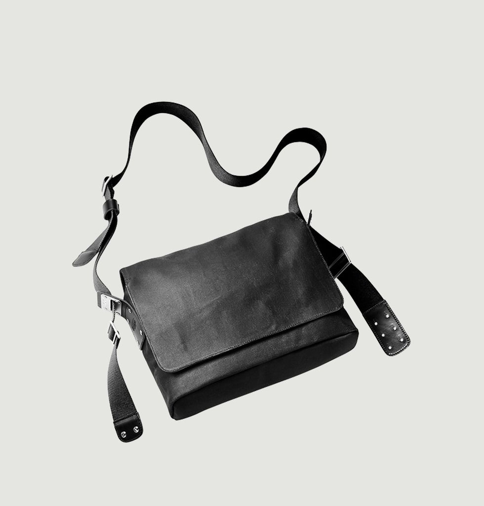 Paddington cotton shoulder-bag Black 