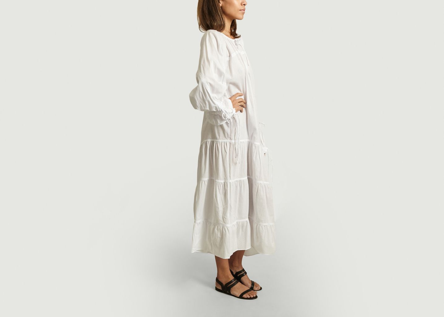 Robe Amily rayée - By Malene Birger