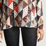 matière Olivia patchwork pattern blouse - By Malene Birger
