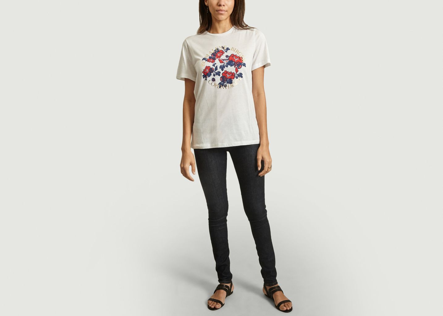 T-shirt imprimé fleuri Azalea - By Malene Birger