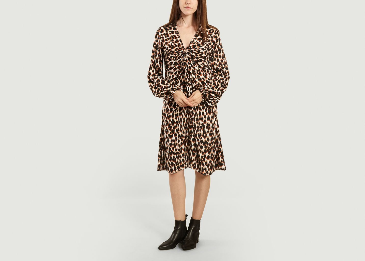 Freesios leopard print dress - By Malene Birger