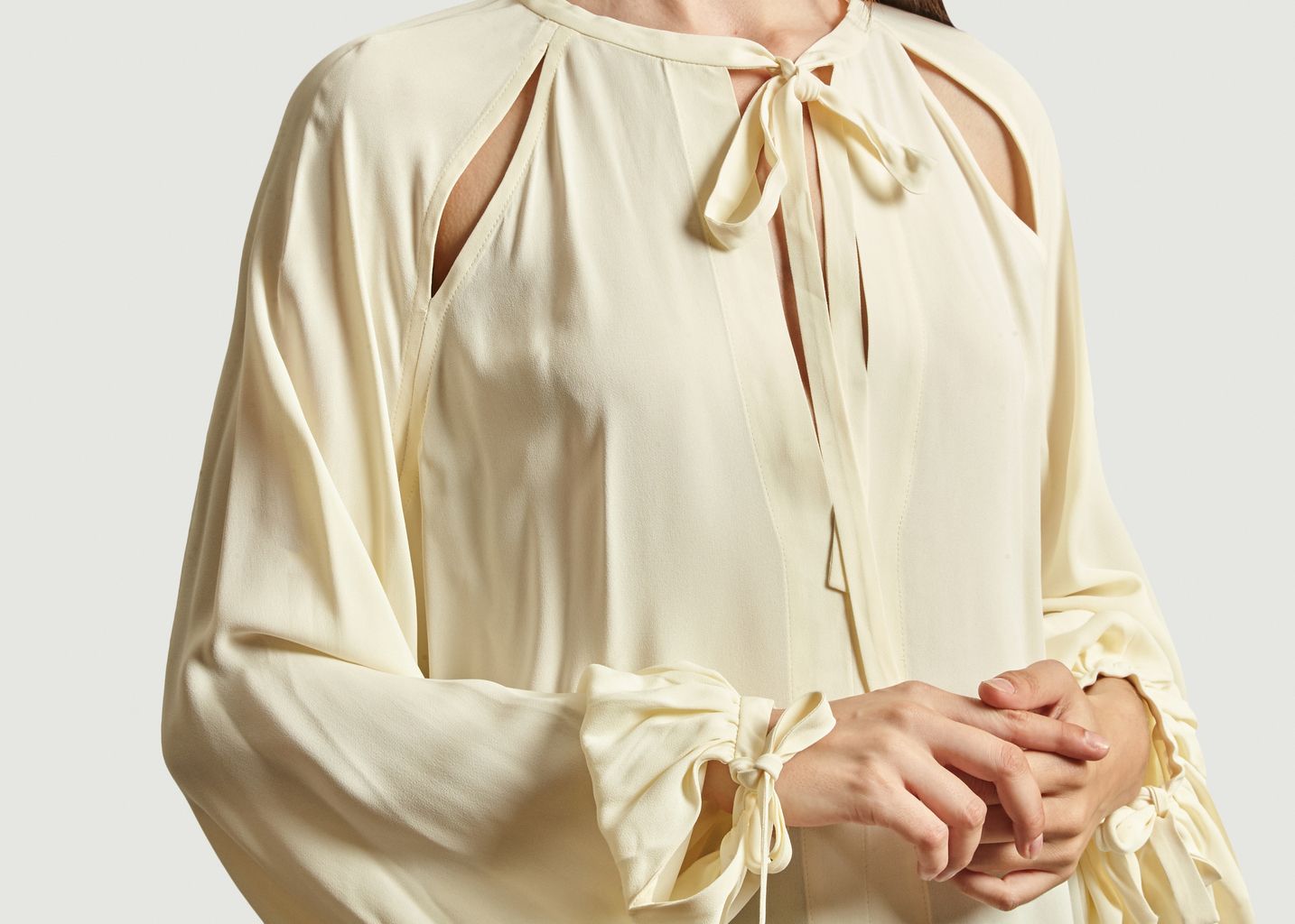 Henrya openwork blouse - By Malene Birger