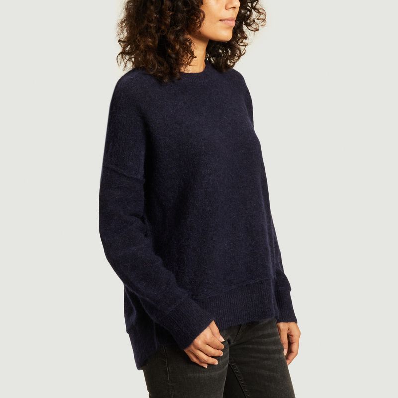 Biagio Sweater Navy Blue By Malene Birger L Exception